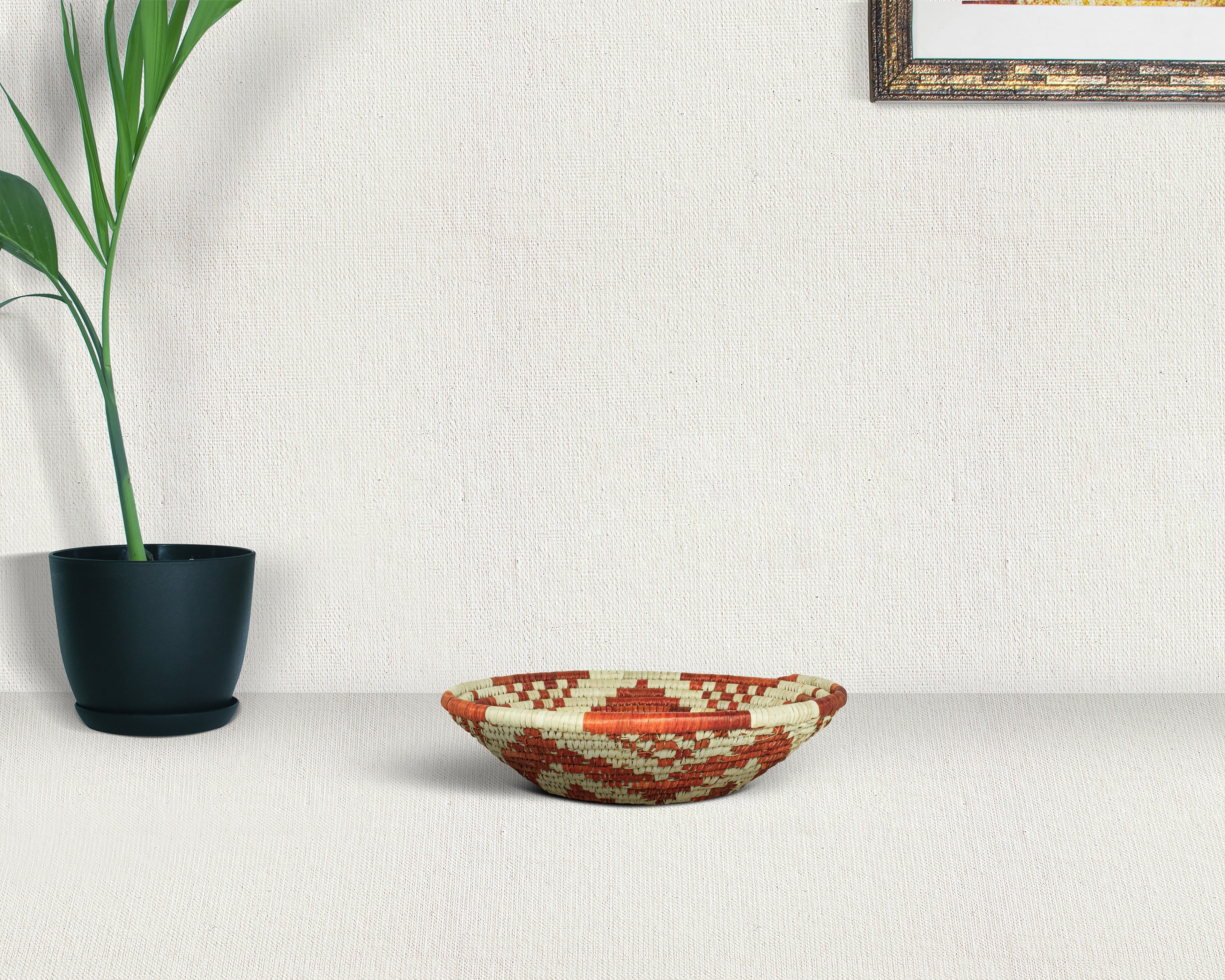 Canyxia Red Bowl Basket 8-inch LBW-460-7